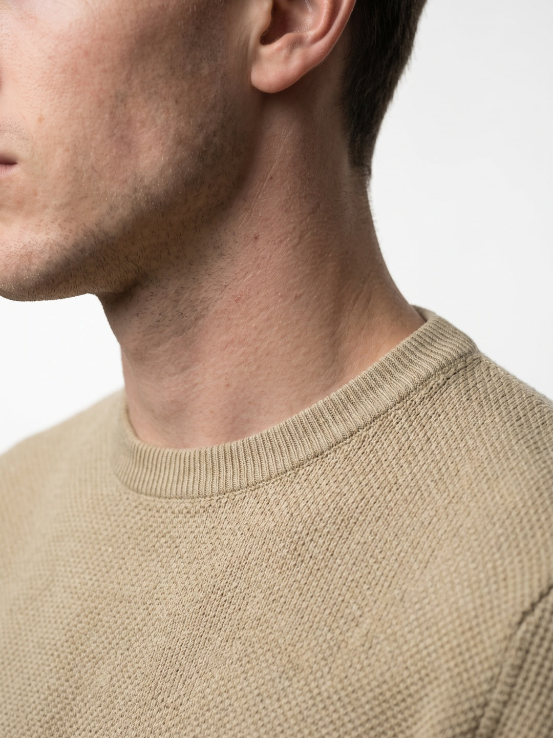 Men Flat Knit Polo